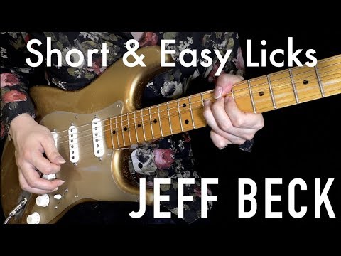 Blues Guitar Lesson: "Jeff Beck" Blues Licks in Bm | #157