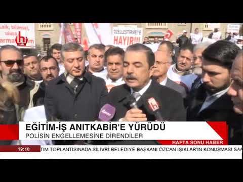 EĞİTİM-İŞ BİNLERCE ÜYESİ İLE ANITKABİR’E YÜRÜDÜ | EĞİTİM İŞ