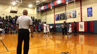 Ed White vs Wolfson 2015 Boys B-Ball Regional-Semifinals