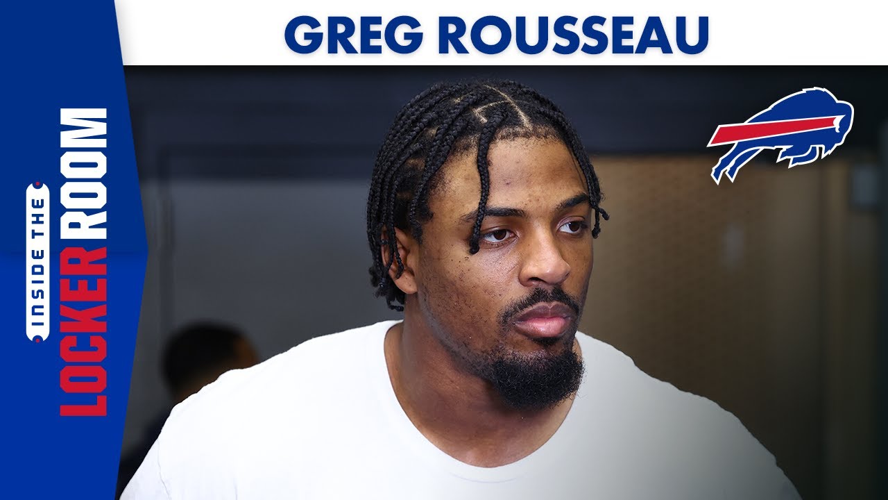 Greg Rousseau Discusses Tough Loss To Denver | Buffalo Bills