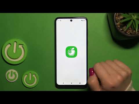 How to Install the iPhone Keyboard on MOTOROLA Moto G53 - Green Apple Keyboard App