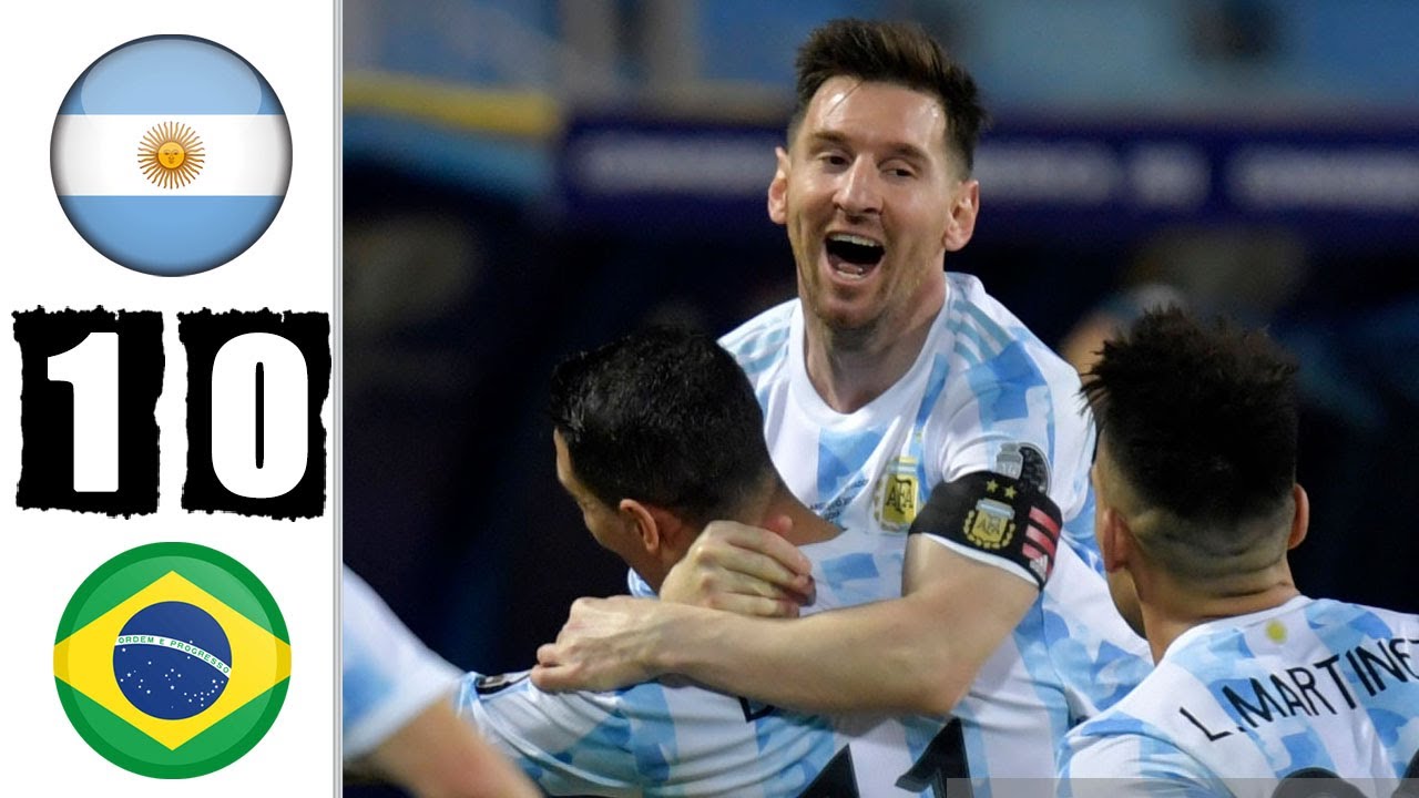 アルゼンチン代表 1-0 ブラジル代表 コパ・アメリカ 決勝