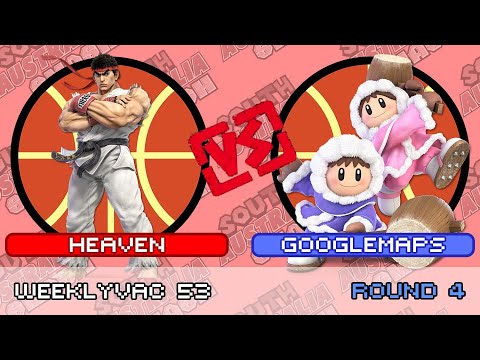 WeeklyVac 53 - SSBU - Heaven (Ryu) vs GoogleMaps (Ice Climbers)