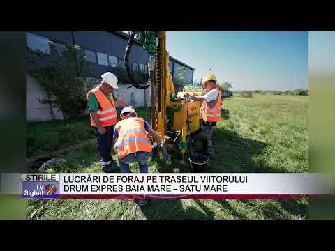 03  LUCRĂRI DE FORAJ PE TRASEUL VIITORULUI DRUM EXPRES BAIA MARE – SATU MARE
