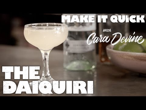 A delicious Daiquiri in 87 Seconds