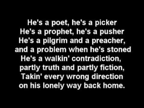 Kris Kristofferson 'The Pilgrim   Chapter 33' with lyrics