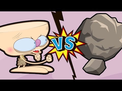 Mongo e Drongo no dia em que Drongo Machucou o Pé - desenho animado