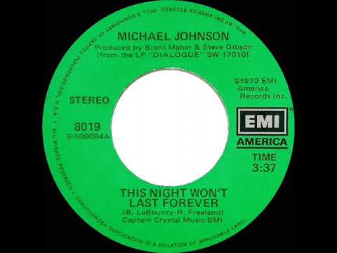 1979 HITS ARCHIVE: This Night Won’t Last Forever - Michael Johnson (stereo 45 single version)