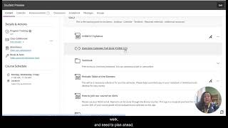 How to open overview calendar on BB