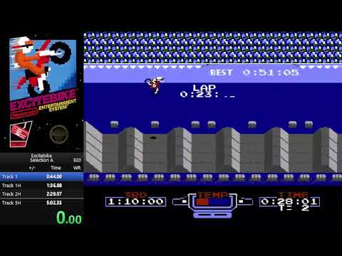 Excitebike: Track 5 (Main) - 42.57 *World Record*