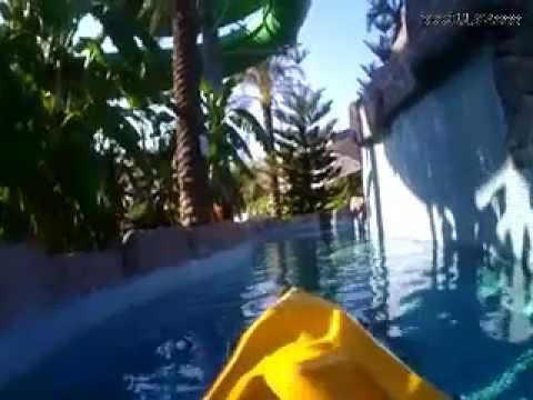 Каноэ в аквапарке Royal Wings Canoe in aquapark Royal Wings