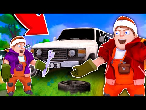 СТРОИМ ВНЕДОРОЖНИК НА ПОРШНЯХ в Scrap Mechanic