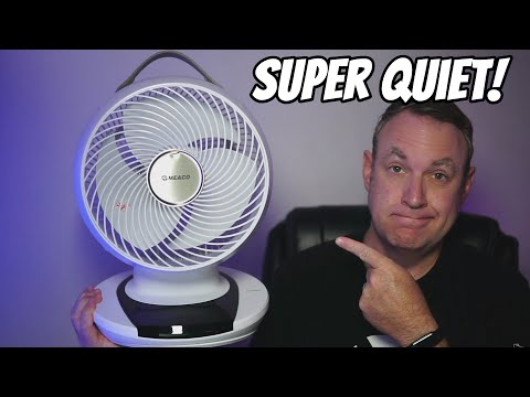 Air Circulator Desk Cooling Fan - Meaco 1056 Fan Review
