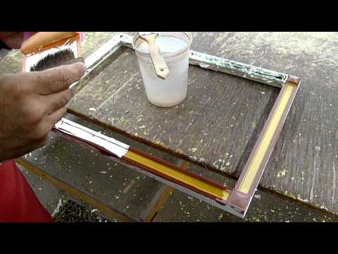 Water Gilding White Gold on Frame #D024