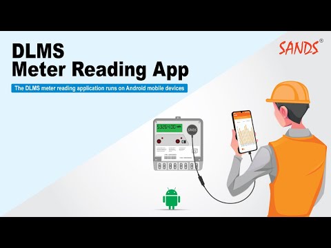 Online dlms smart meter reading app, for industrial, develop...