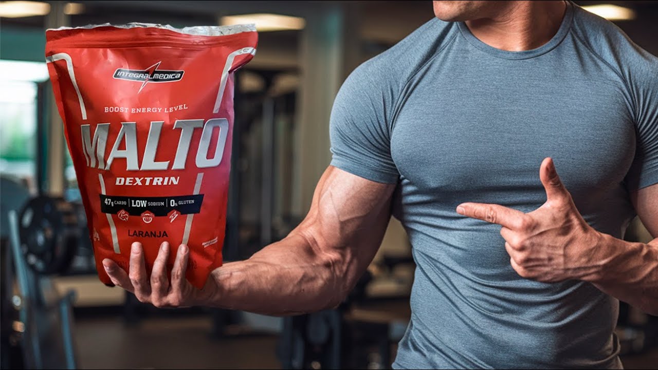Miniatura da avaliação em vídeo de Suplemento Mega Maltodextrin Probiótica 1kg Laranja