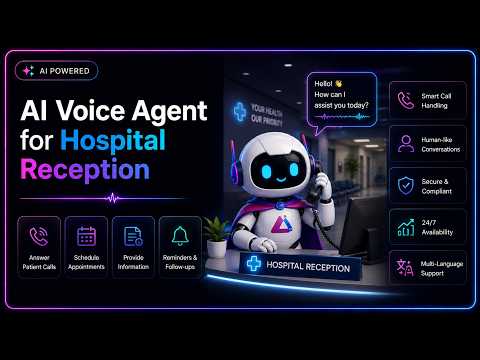 AI Receptionist for Hospitals - Answers Calls & Books Appointments