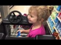 Little Girl Kid Grabs Donuts Doughnuts And Puts Them In Shopping Cart At Grocery Store