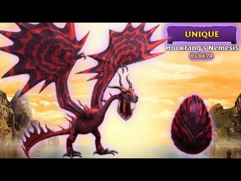 Hookfang's Nemesis (New Unique Monstrous Nightmare) Titan Mode Max Level 134 | Dragons: Rise of Berk