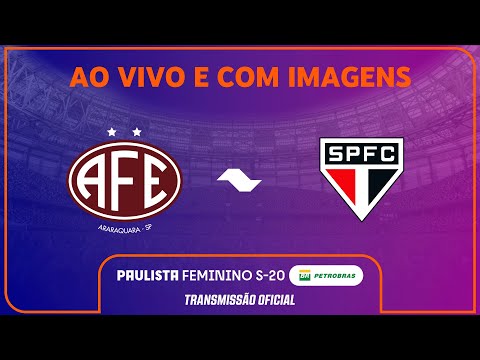 JOGO COMPLETO: FERROVIÁRIA X SÃO PAULO| FINAL |PAULISTA FEMININO SUB-20 PETROBRAS 2025