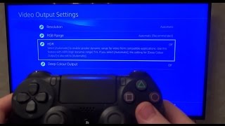 How to Setup HDR & Game Mode on PS4 Slim & Samsung HDR 4K TV