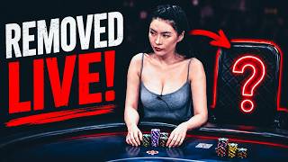 Why Was this High Stakes Poker Player Removed from Livestream