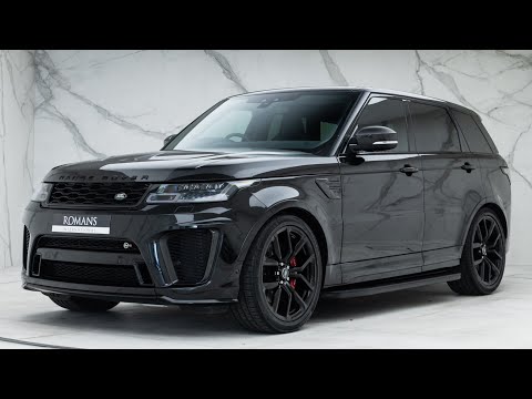2021 Range Rover Sport 5.0 SVR Carbon Edition - Santorini Black - Walkaround & Interior [4K]