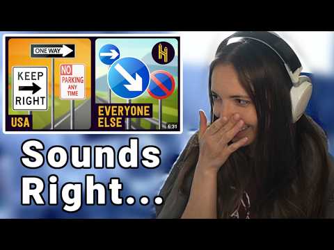 American Reacts to Why US Signs Look Different Than The Rest Of The World’s