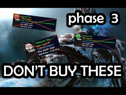 WOTLK classic - phase 3 investment guide