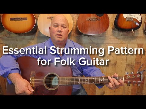 Essential Strumming Pattern for Folk Guitar