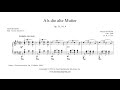 Dvorak : Als die alte Mutter, Op. 55, No. 4 - Soprano ...