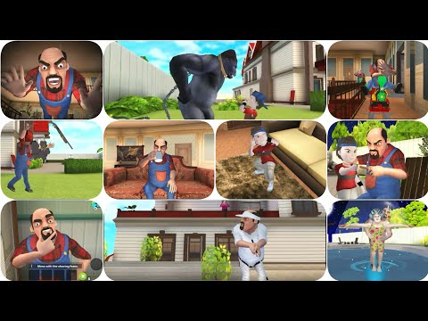 Scary Stranger 3D - New Update All Levels Failed Ending