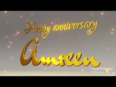 Amreen Anniversary