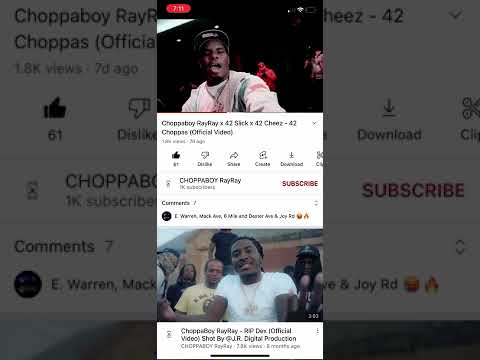 42 slick and 42 Cheez featured on Choppaboy ray ray song🔥