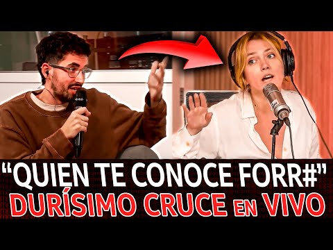FUERTE CRUCE en VIVO entre MATIAS BOTTERO y la HIJA de CASERO
