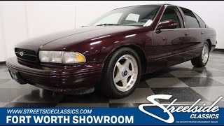 Video Thumbnail for 1995 Chevrolet Impala SS