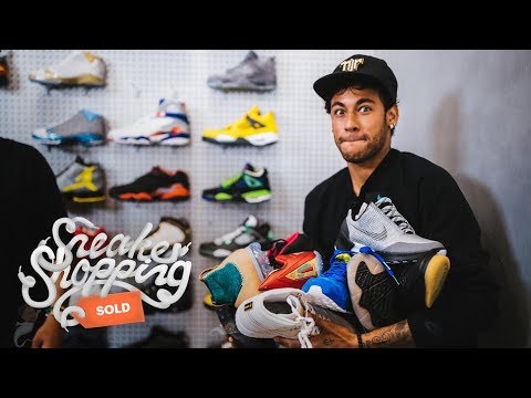 Neymar Goes Sneaker Shopping With Complex