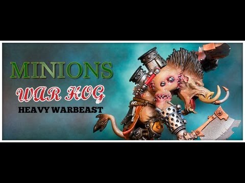 How to Paint a Hordes: Minions War Hog
