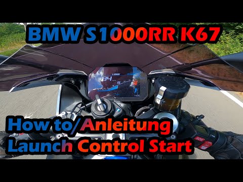 BMW S1000RR K67 - 0-100 Km/h - Launch Control Start Anleitung [2022]