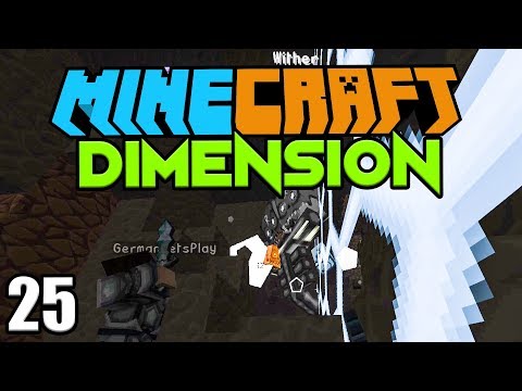 The final BATTLE against the WITHER ☆ Minecraft DIMENSION #25