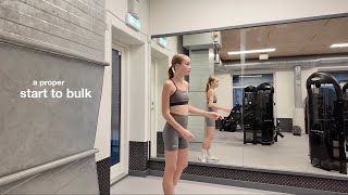 (why) I started bulking