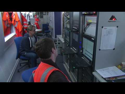 Testfahrt im Gotthard-Basistunnel mit 275 km/h