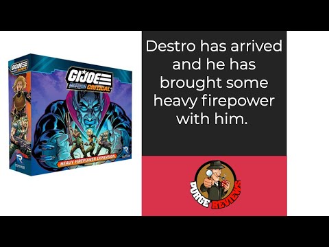 The Purge: # 4325 G.I. JOE Mission Critical: Heavy Firepower: Destro enters the fray