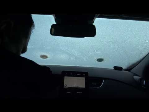 Renault Zoe 2020. Standheizung bewusst nicht vorab angemacht. Wie schnell wird die Scheibe frei ?