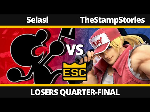 ESC 8 Losers Quarter-Final - Selasi (Mr. Game & Watch) Vs. TheStampStories (Terry) - SSBU Tournament