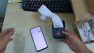 Kết nối App Sổ bán hàng với máy in nhiệt bluetooth PT220 để in hoá đơn bán hàng trên ĐT Android