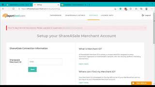 How to create the product datafeed and upload it on ShareASale