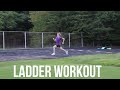OFFSEASON LADDER WORKOUT FOR SPRINTERS