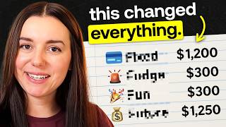 I found a budget method that actually works