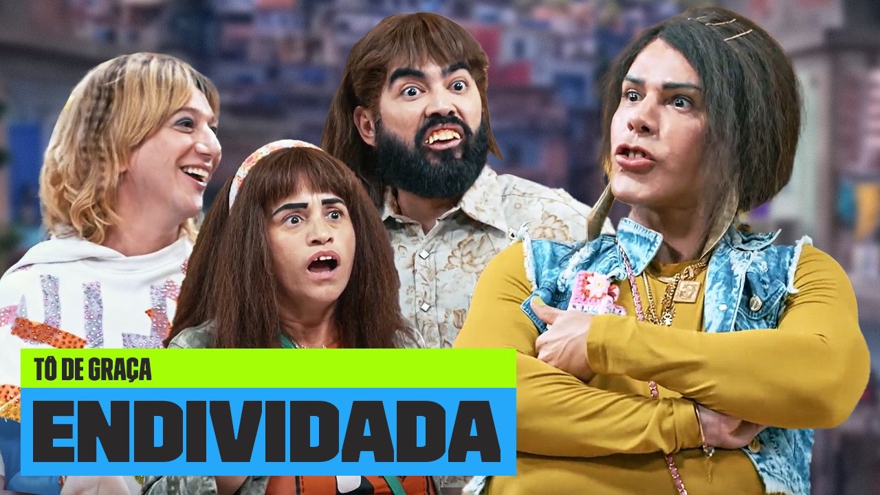 GRAÇA se ESTRESSA ao ser COBRADA por DÍVIDAS! | Tô de Graça | Temporada 8 | Multishow